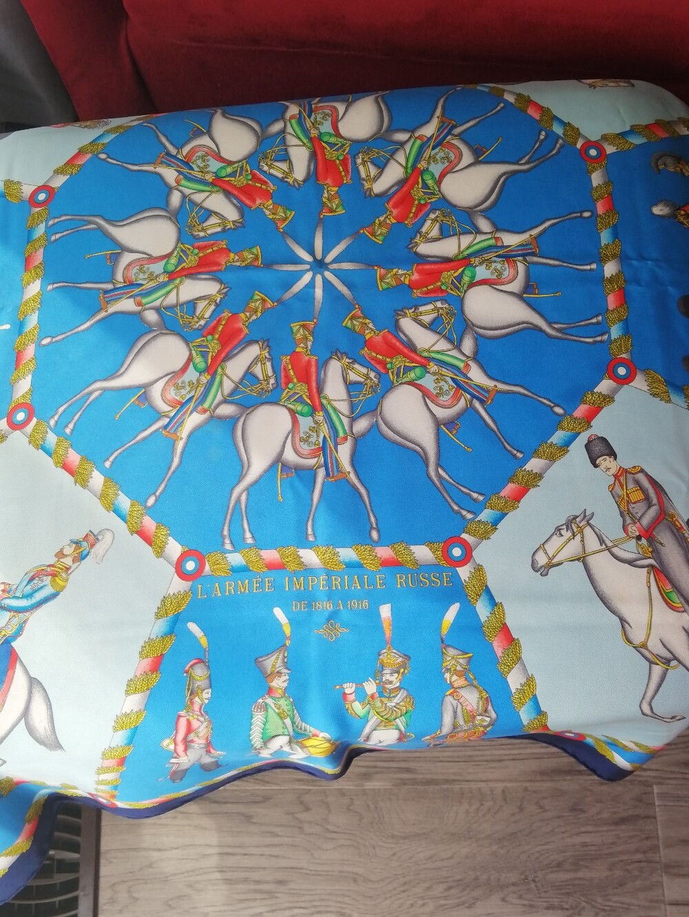 Hermès L'Armee Imperiale Russe 35"